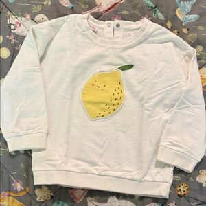 Mango Kids White Sweatshirt
